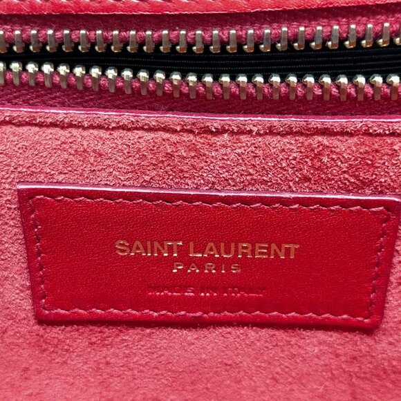 Saint Laurent Crossbody bag Red Leather 895-050625 - Picture 14 of 14